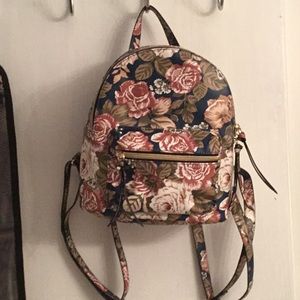 Floral mini backpack